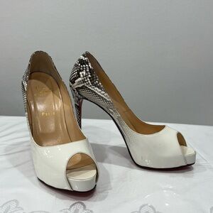Christian Louboutin Very Prive 120 Heels Pumps Size 39